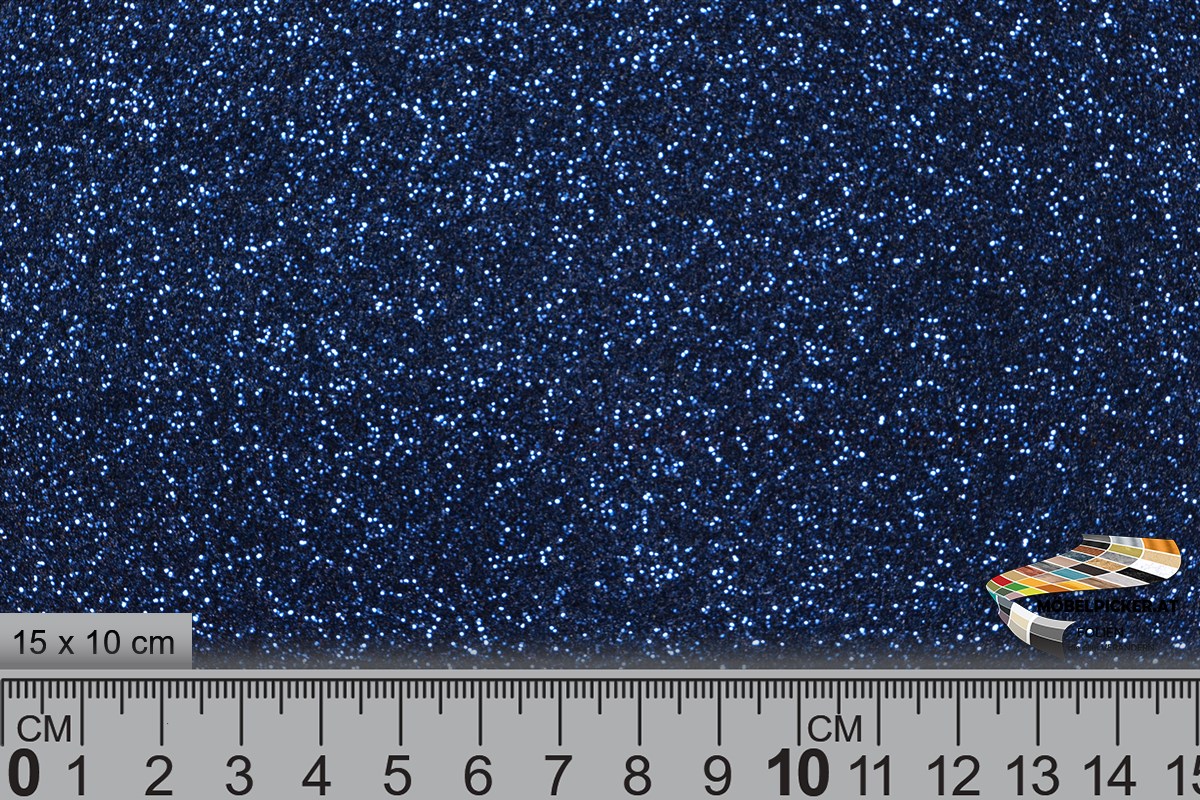 Glitzerfolie Glitter Marineblau MPGLR15 für Wände, Raumteiler, Säulen, Werbeständer, Werbebanner