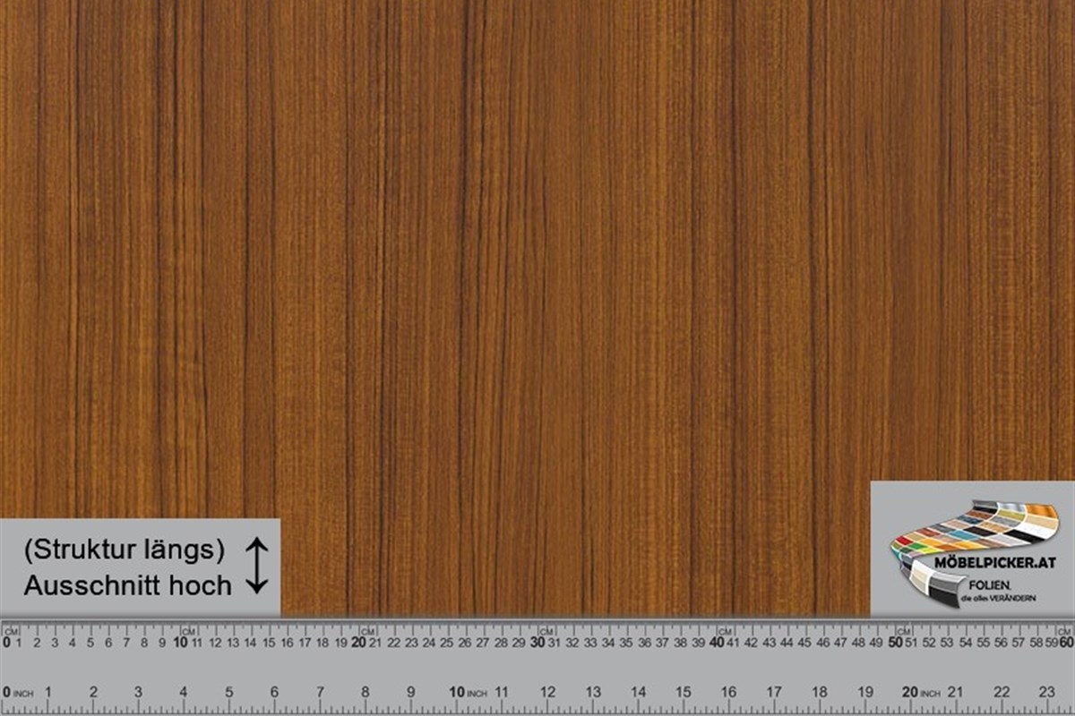 Holz: Teak mittelbraun MPHZ004 Alternativbezeichnungen: holz, teak, mittelbraun für Schiebetüren, Wohnungstüren, Eingangstüren, Türe, Fensterbretter und Badezimmer