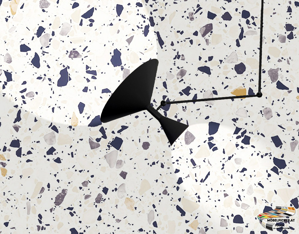 Stein: Terrazzo pastell bunt MPPM011 Folie für Esstisch, Wohnzimmertisch, Küchentisch, Tische, Sideboard und Schlafzimmerschränke Alternativbezeichnungen: stein, terrazzo, bunt, stone