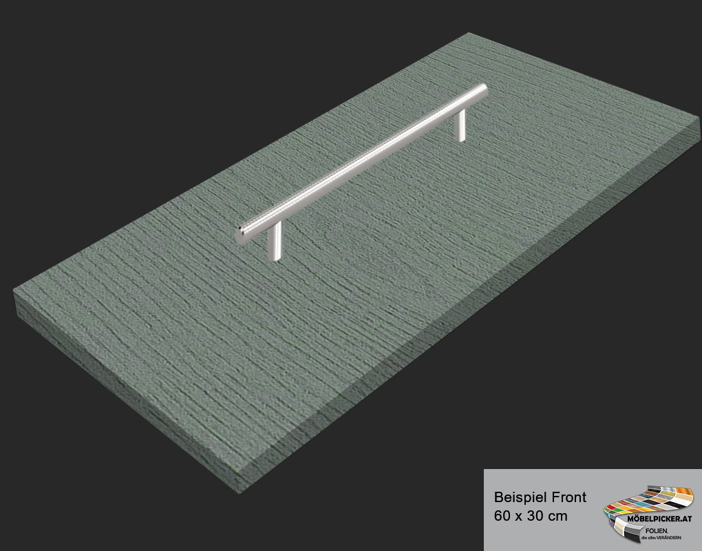 Holz: gestrichen Graugrün MPPNT07 Folie für Kästen, Wände, Fronten, Küchenfronten, Fliesen, Glas, Fensterrahmen, Küchenarbeitsplatten