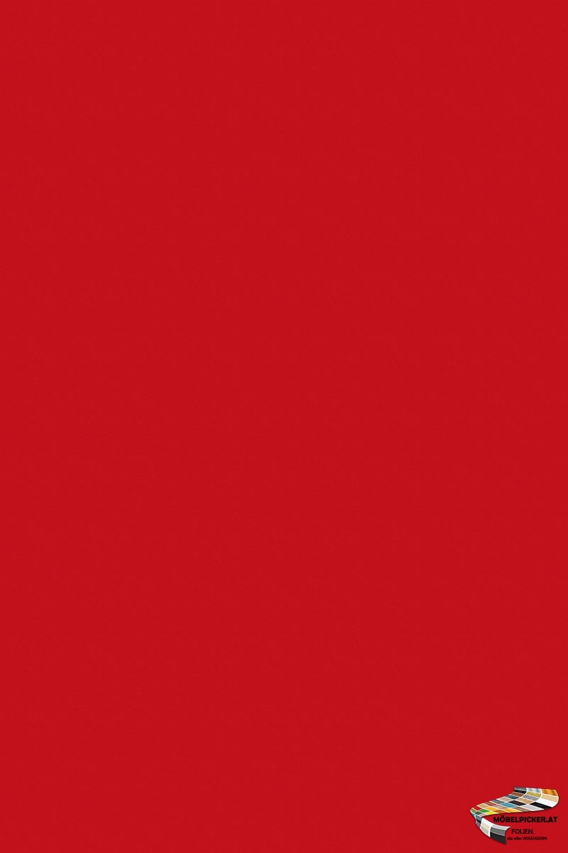 Farbe: Rot MPS147 Alternativbezeichnungen: rot, mittelrot, RAL Farben: 3016 Korallenrot, Coral red; 3020 Verkehrsrot, Traffic red für Esstisch, Wohnzimmertisch, Küchentisch, Tische, Sideboard und Schlafzimmerschränke