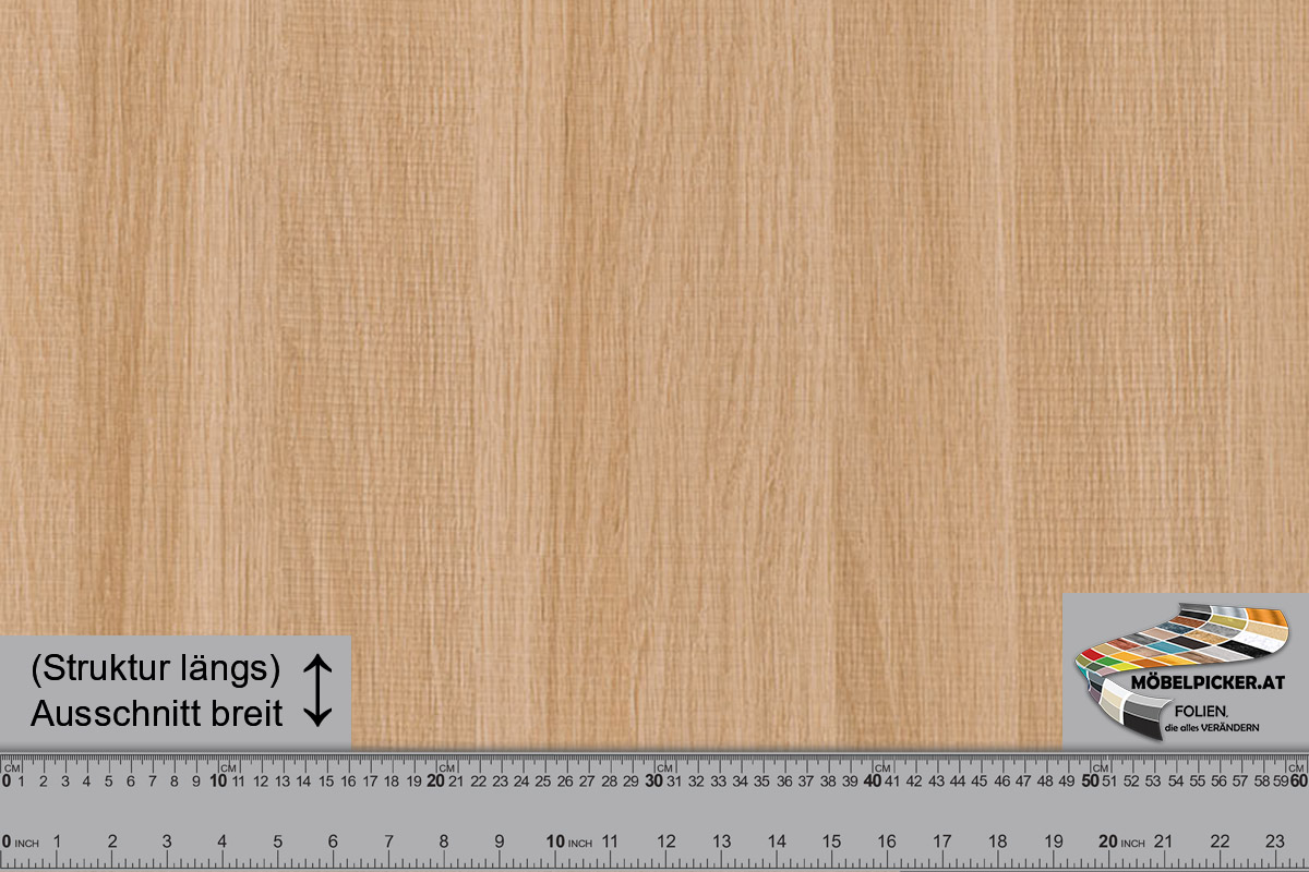 Holz: Eiche Sägeoptik hell MPW195 für Kästen, Wände, Fronten, Küchenfronten, Fliesen, Glas, Fensterrahmen, Küchenarbeitsplatten